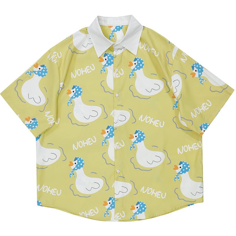 cute goose short sleeve shirt