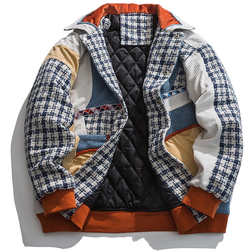 winter patchwork jacket