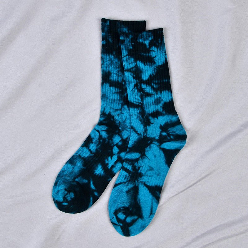 men's blue socks