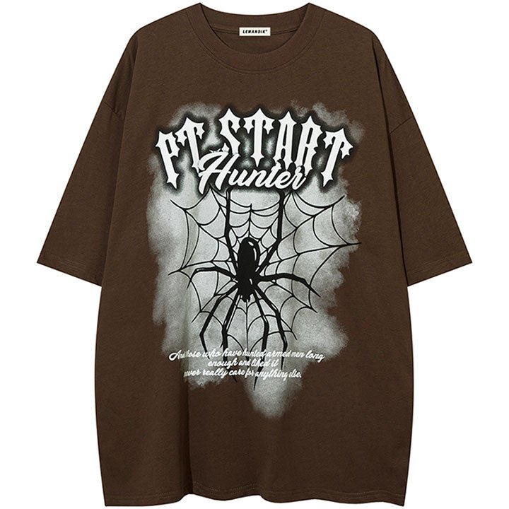 Spider Web patch T-shirt