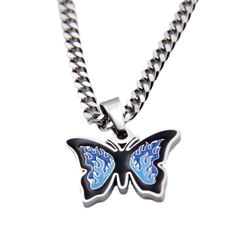 butterlfy necklace for women