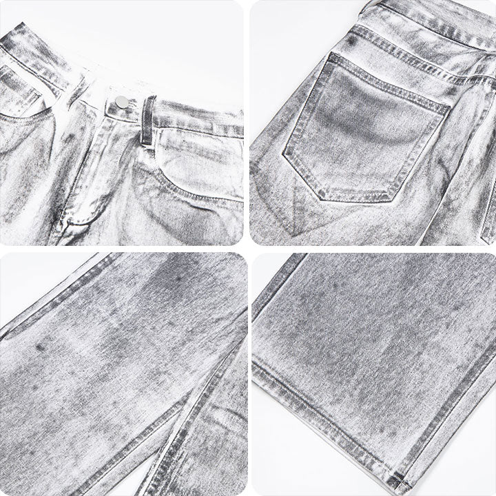 men's wasteland style dirty style jeans