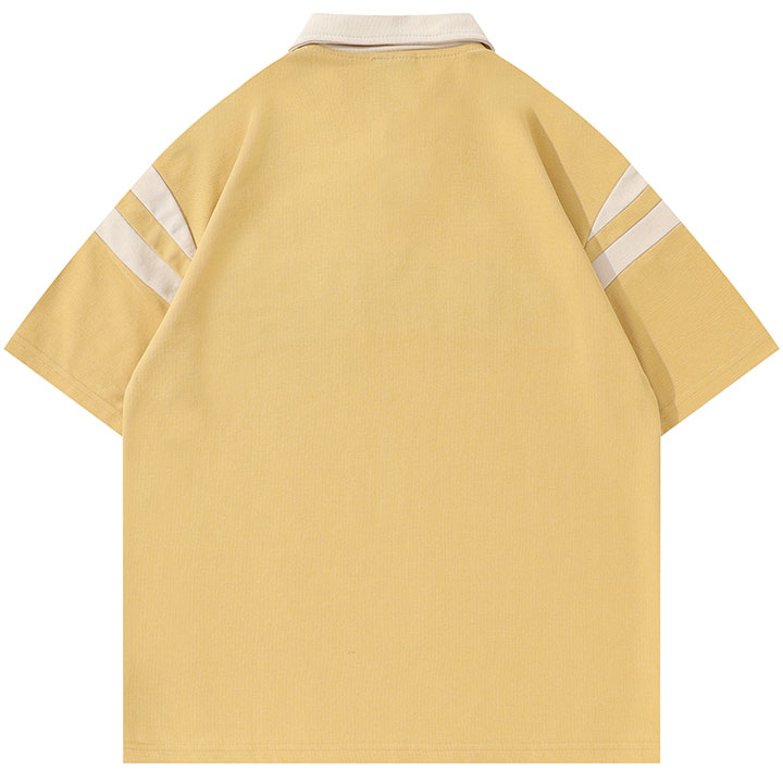 flocked RDNCULT letter polo shirt