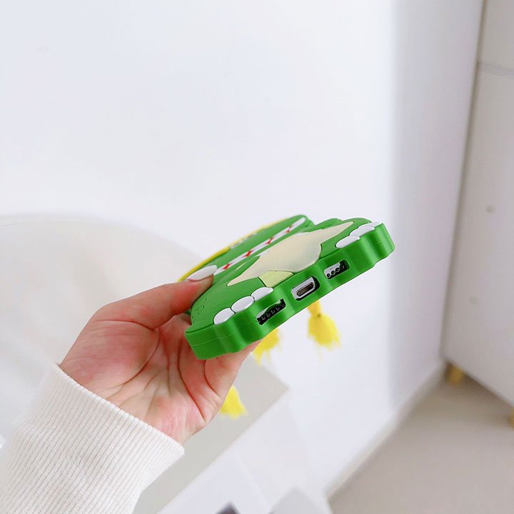 green dinosaur phone case