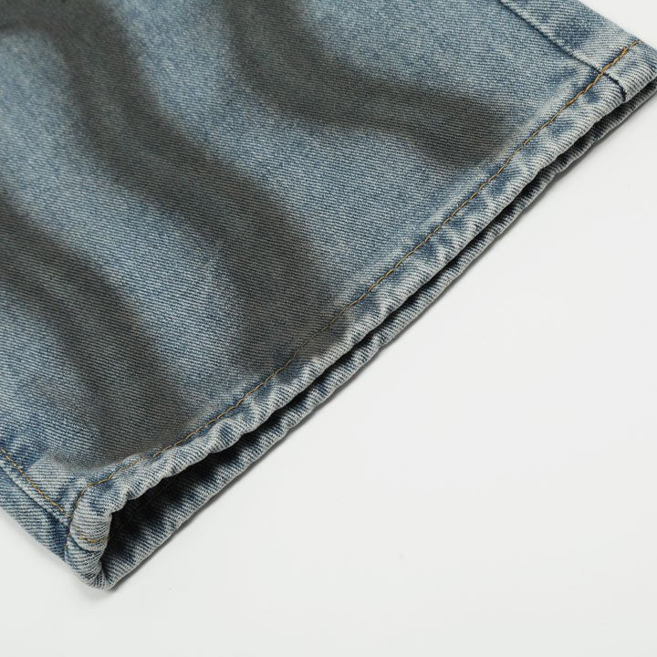 men's graffiti baggy jeans