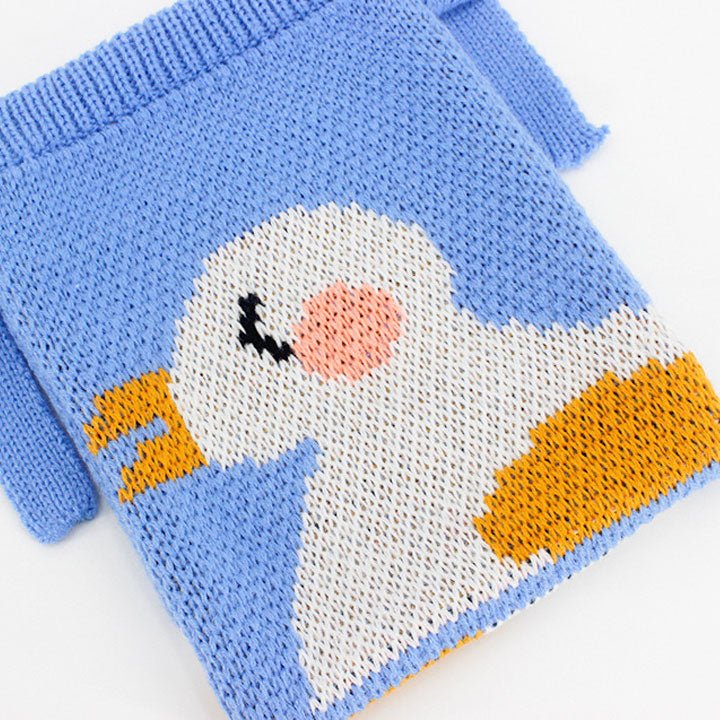 LEMANDIK® Cute Duckling Mini Crossbody Knitted Phone Bag