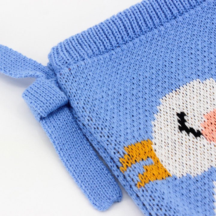 LEMANDIK® Cute Duckling Mini Crossbody Knitted Phone Bag
