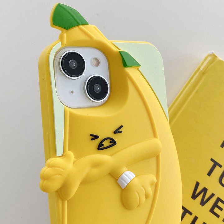 banana silica phone case