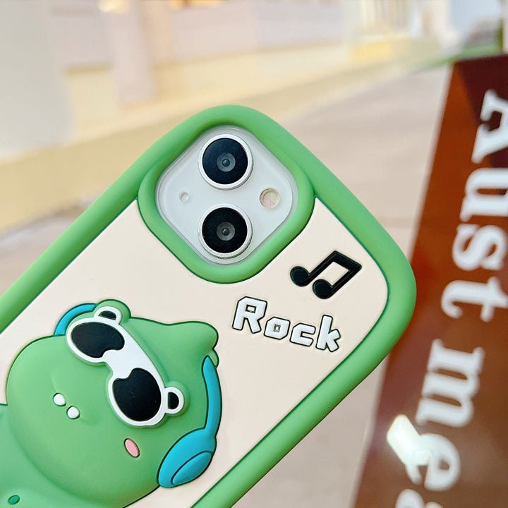 cute dino phone case