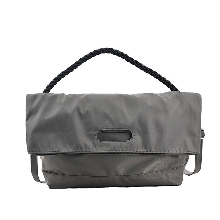 LEMANDIK® Solid Color High Capacity Foldable Oxford Crossbody Bag