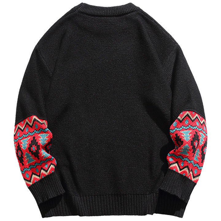 racism print sweater