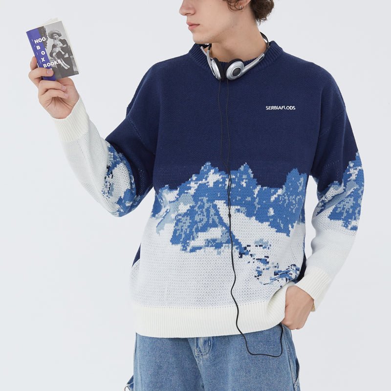 men's Snow Mountain sweater