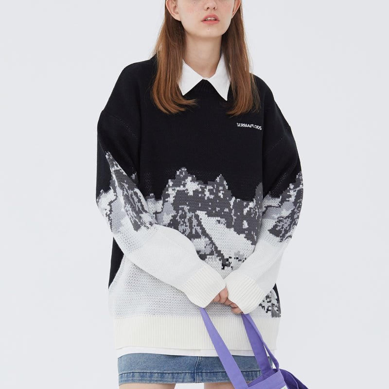 Women's Snow Mountain sweater