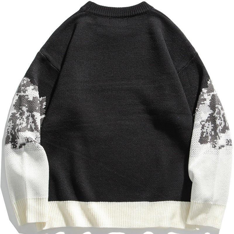 black Snow Mountain sweater