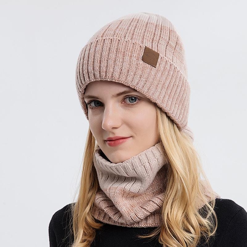 women's Fleece Knitted Wool Cap