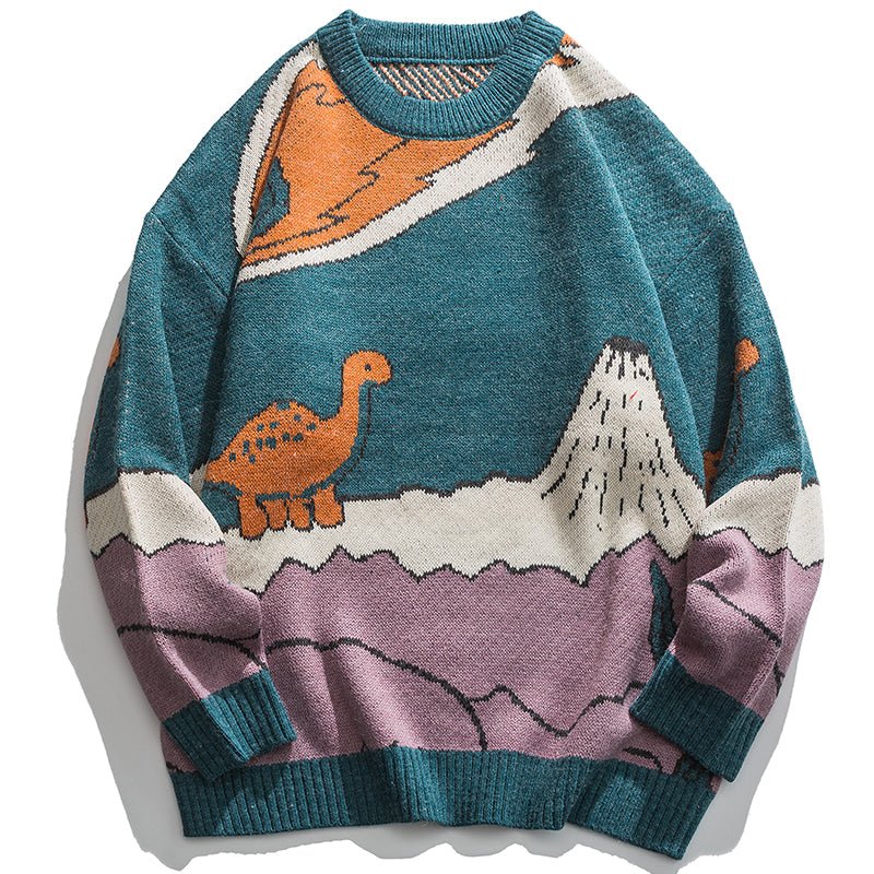dinosaur sweater
