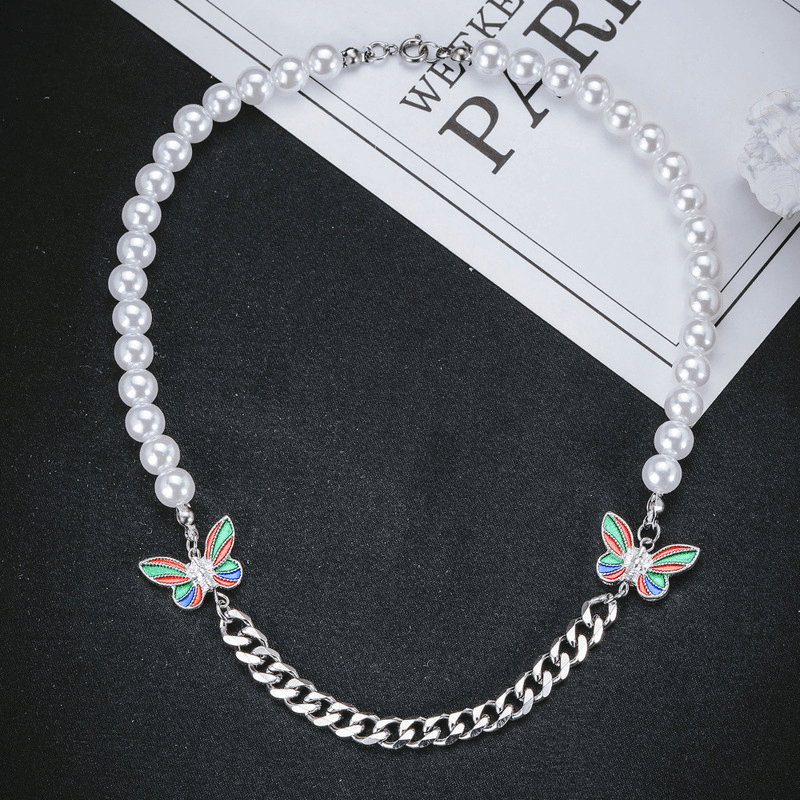 LEMANDIK Butterfly Pearl Jewelry
