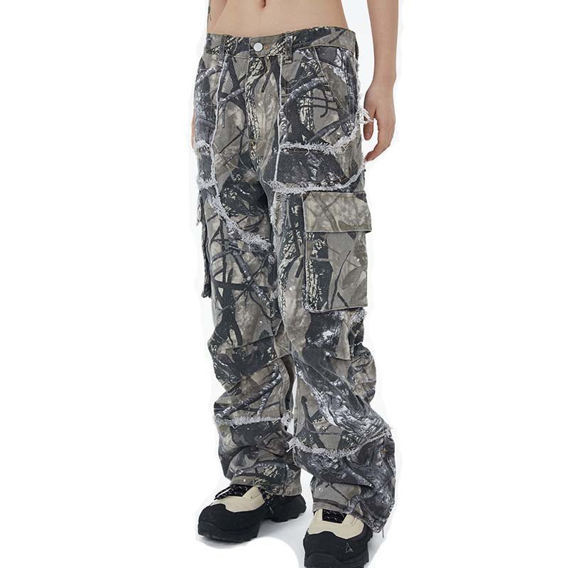 unisex Camouflage Cargo Pants