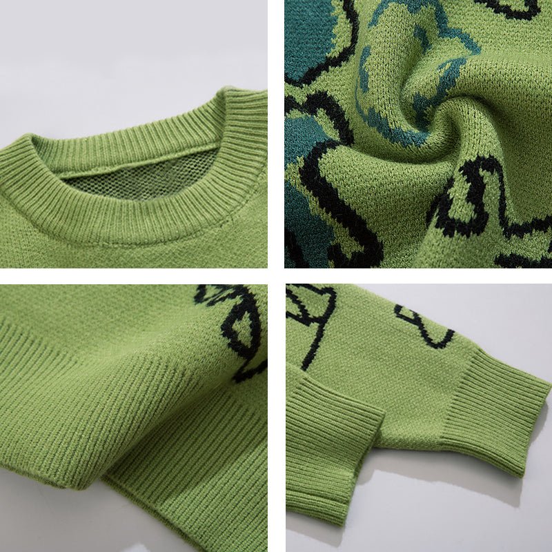 dino sweater knitwear