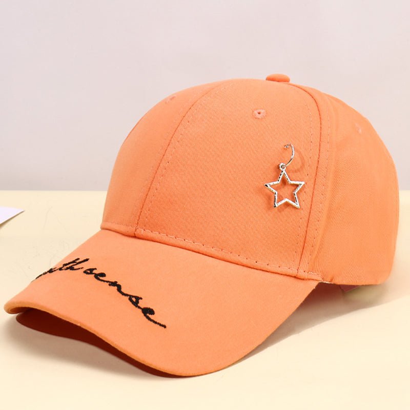 women's baseball hat with star