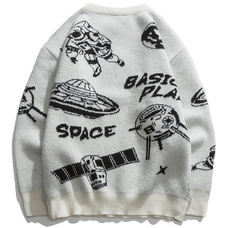 Unique space station sweater