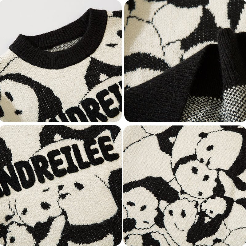 cute panda sweater