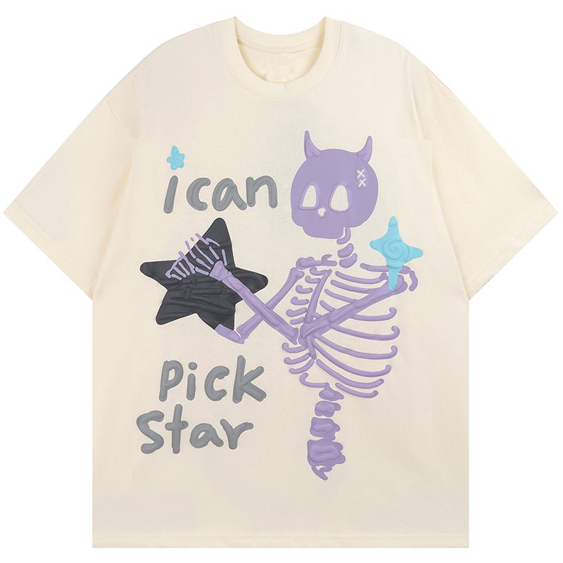 i can pick star graphic t-shirt