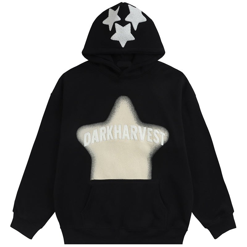 black star hoodie
