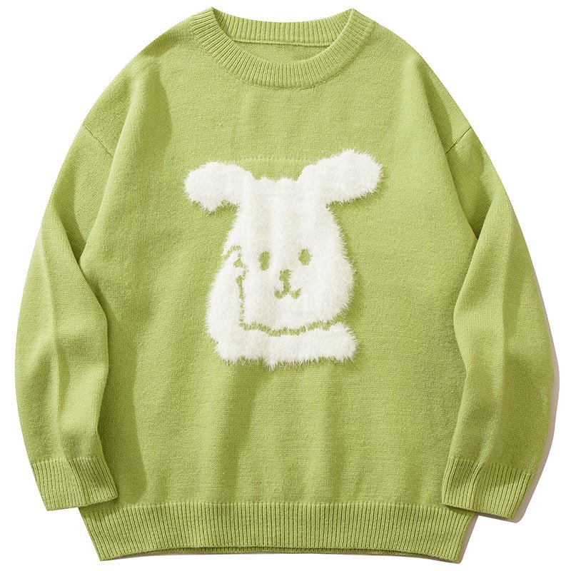rabbit knitted sweater