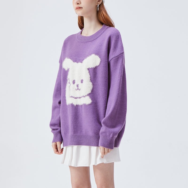 Women's cartoon rabbit cute sweater
