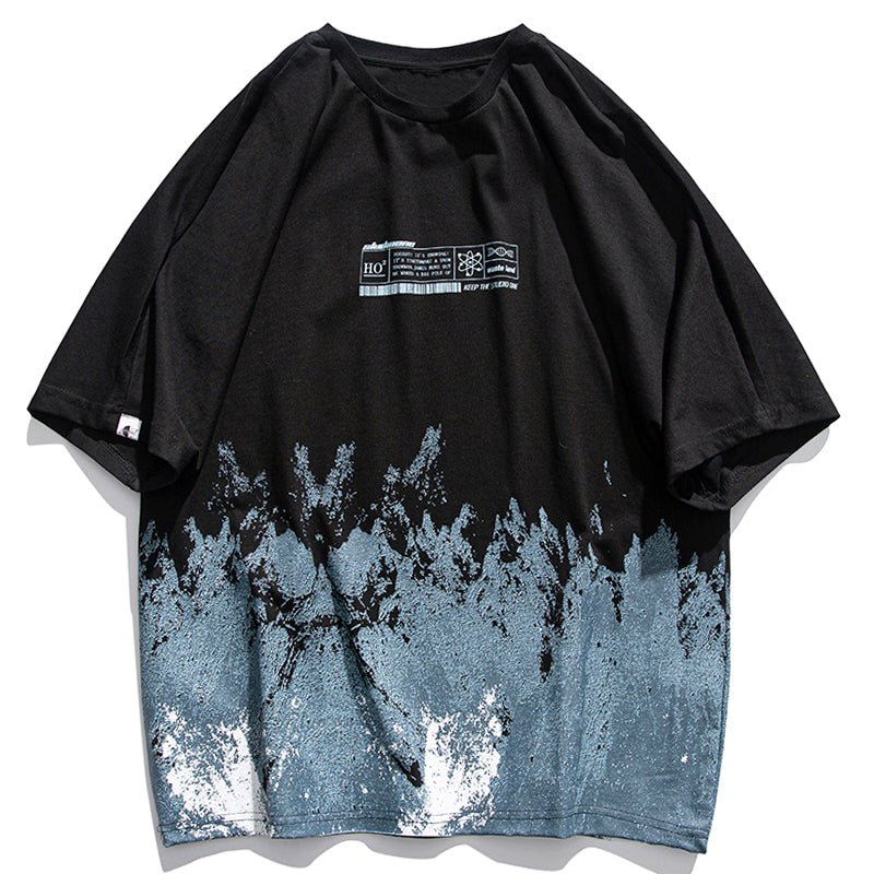 Graphic t-shirt snow mountain