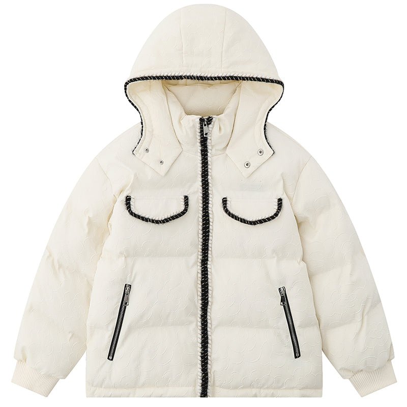 puffer jacket with hooded