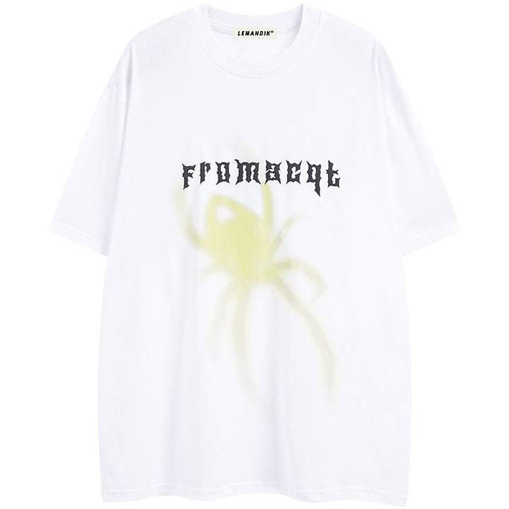 oversize t-shirt with spider
