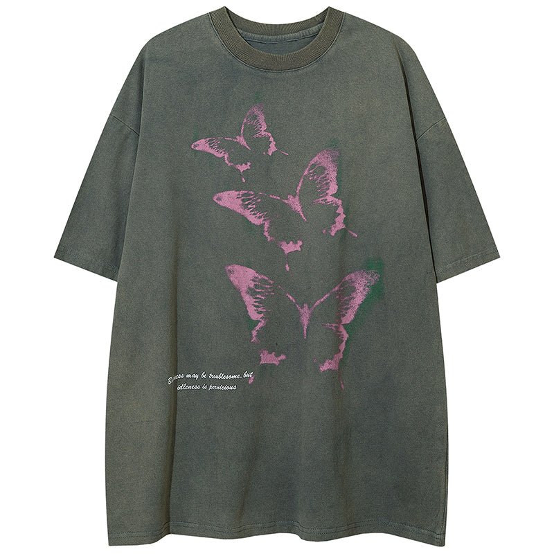 summer butterfly t-shirt