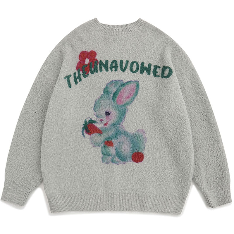 vintage bunny sweater