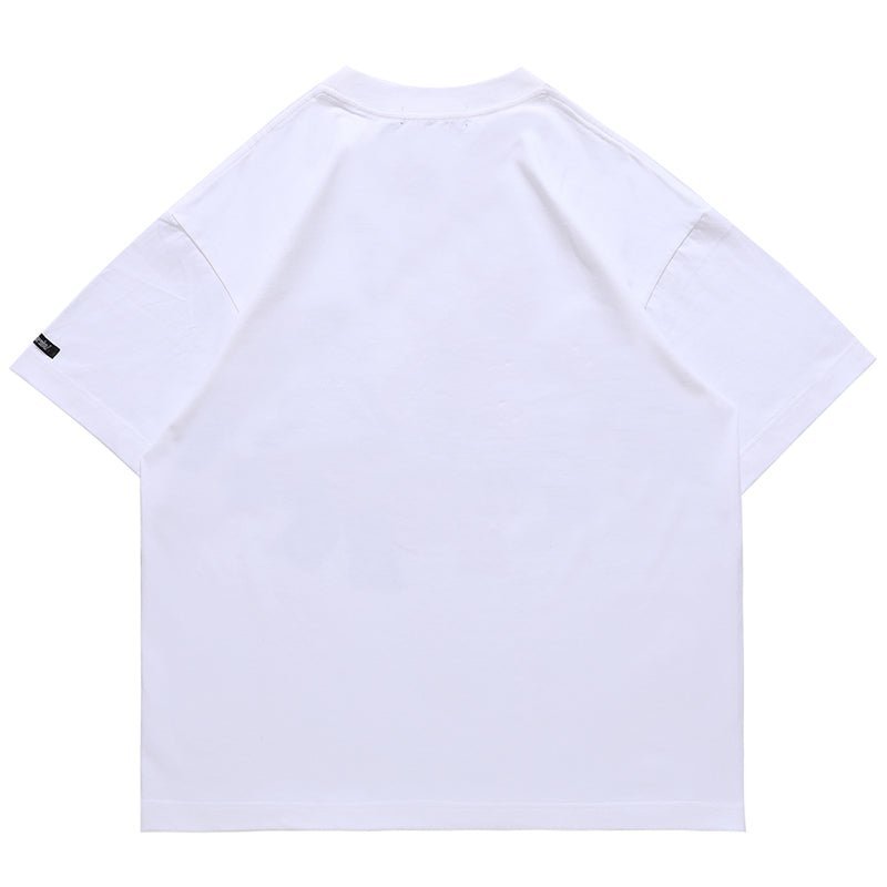 white Neon t-shirt for men