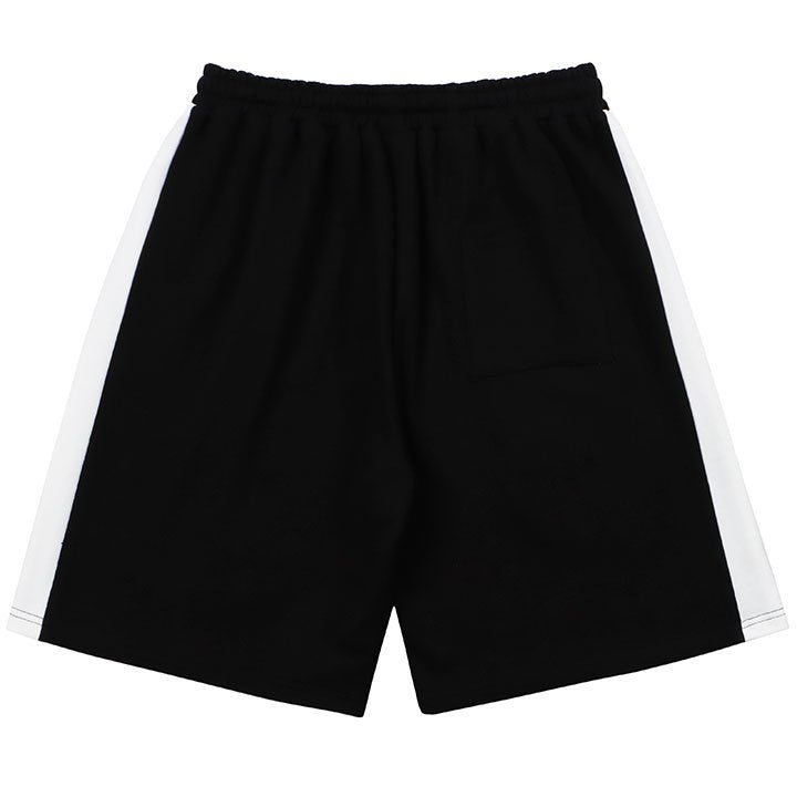 men's lounge shorts with letter