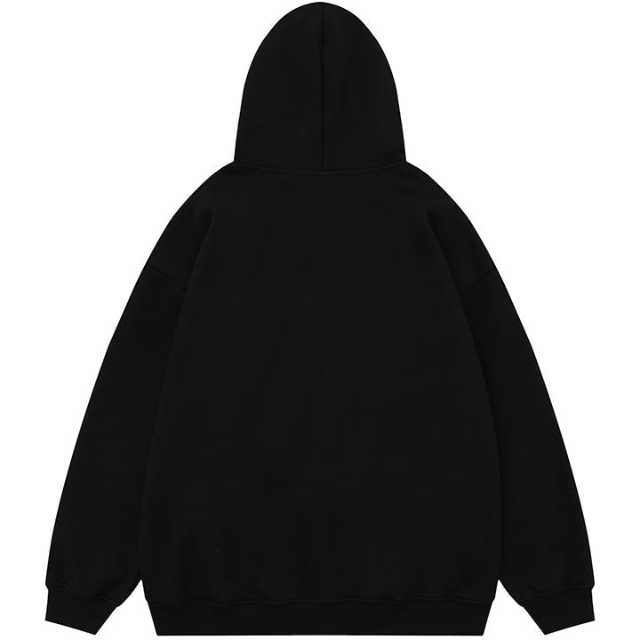 pentagram hooded sweatshirt