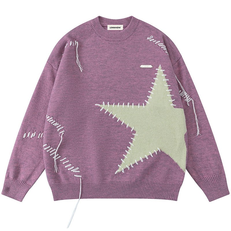 cashmere sweater with star