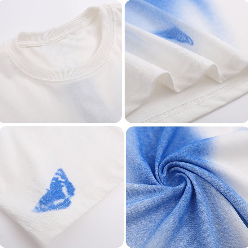 baggy style butterfly t-shirt