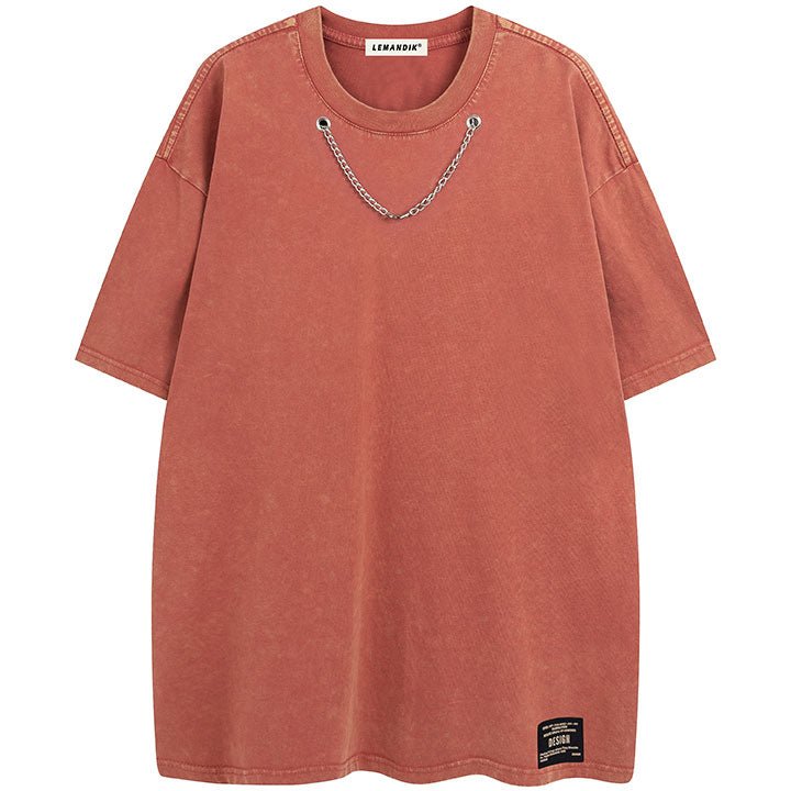 solid color summer T-shirt