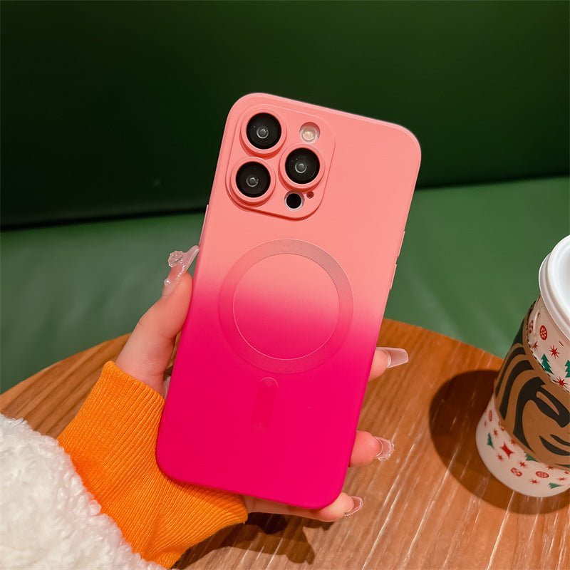 Pink gradient iphone case