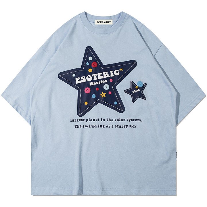 star patch t-shirt