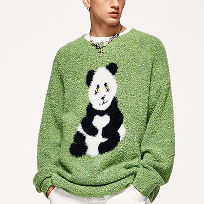 high street panda sweater