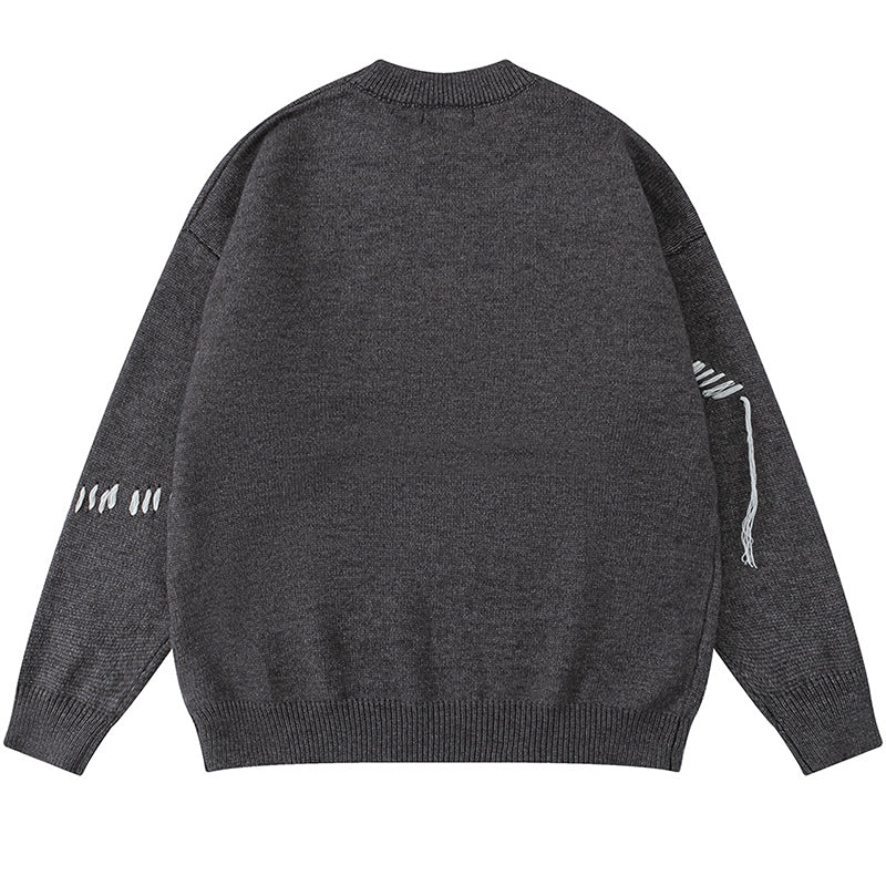 grey sweater for men