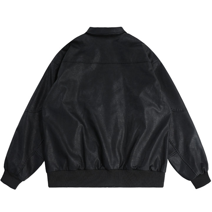 black men zipper jacket