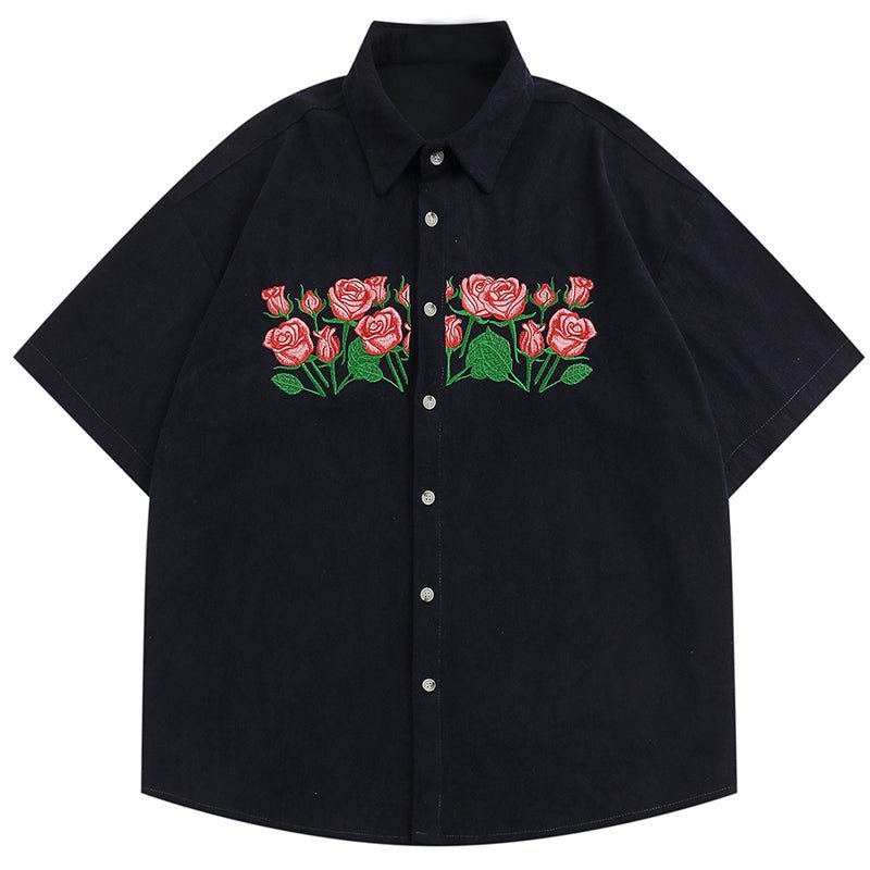 rose corduroy button dow shirt