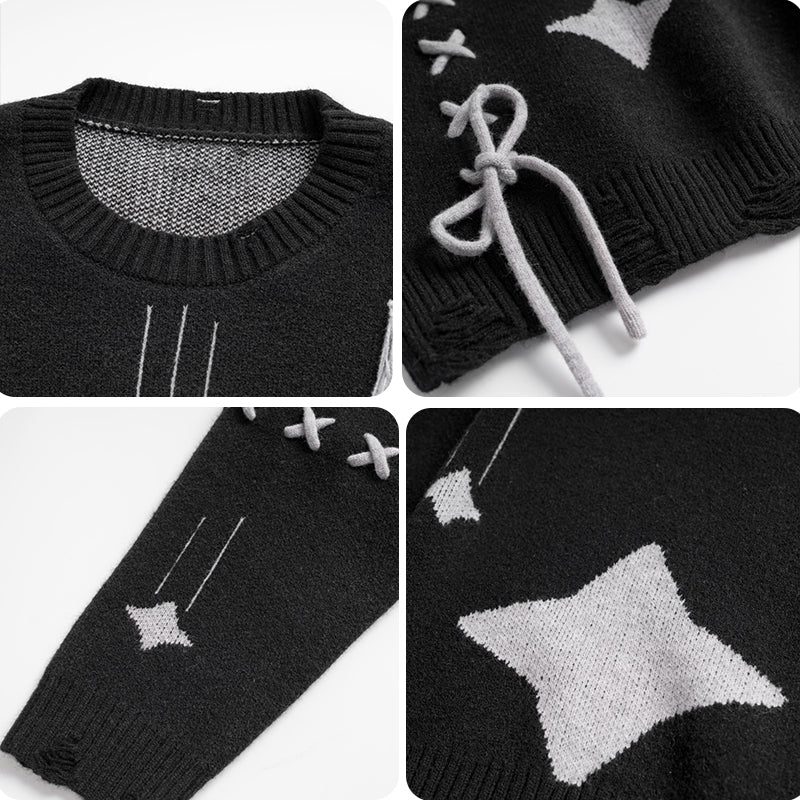 star and ropes sweater