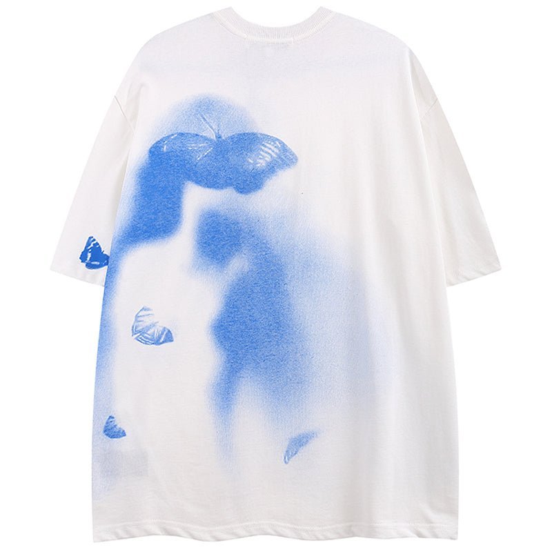 loose fit butterfly t-shirt