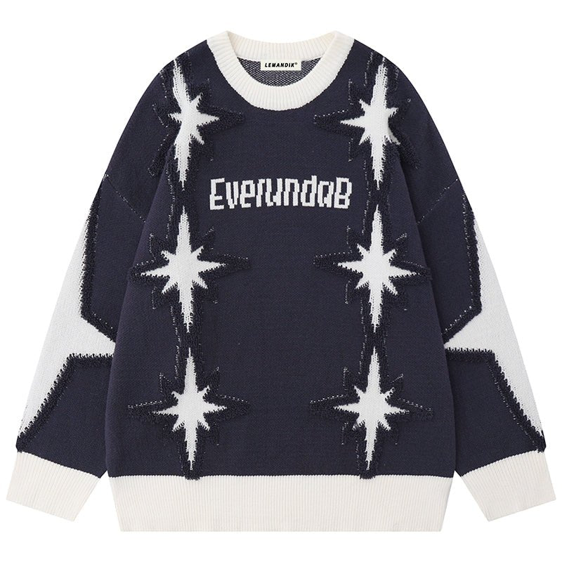 High street star sweater